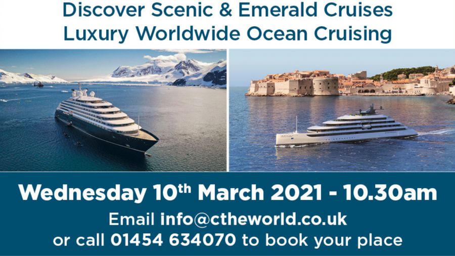 Discover Scenic & Emerald Cruises - 10th March